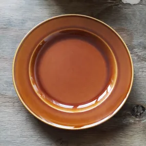 [30%OFF] BOCH la louviere|Brown glazed Vintage plate2 ヴィンテージプレート