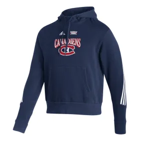 ADIDAS ADULT MONTREAL CANADIENS REVERSE RETRO 2.0 PULLOVER HOODIE