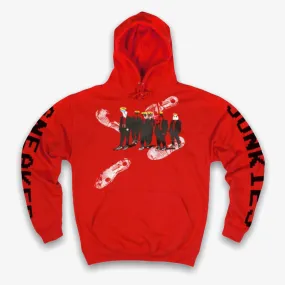 B Wood X Sneaker Junkies Reservoir Dogs hoodie Red