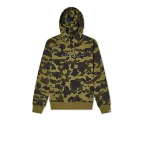 BAPE WORLD GONE MAD HOODIE CAMO GREEN