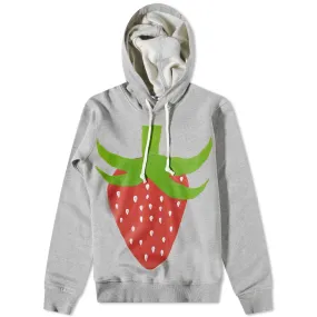 COMME des GARÇONS SHIRT Strawberry Printed Hoodie - Grey