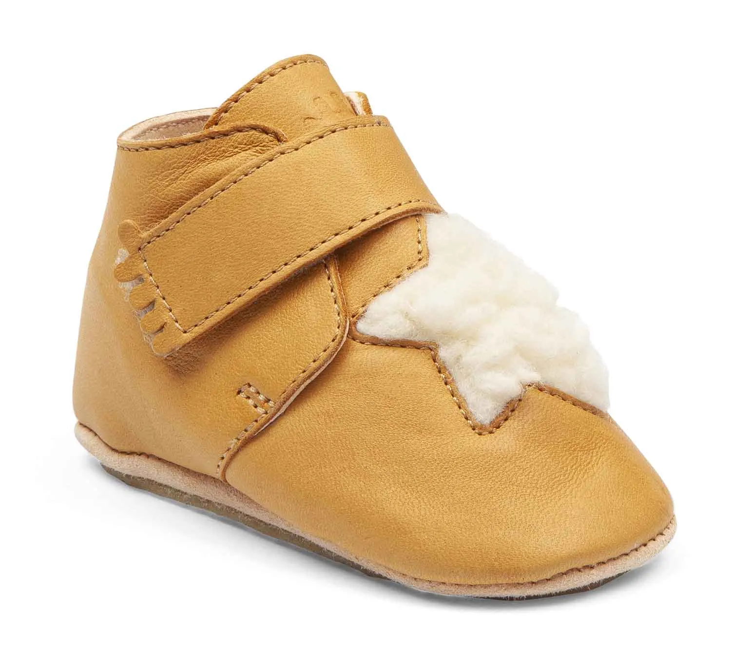 EZPZ easy peasy kiny etoile camel chaussons cuir