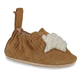 EZPZ easy peasy MY BLUMOO etoile camel chaussons cuir