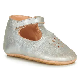 EZPZ Lillyp argent chaussons cuir ballerine