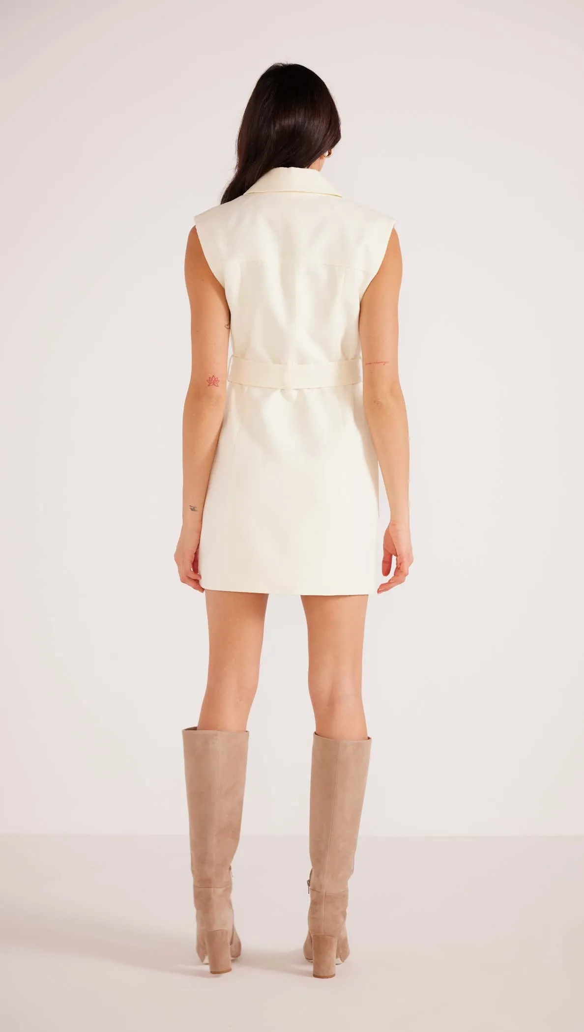 Ezra Sleevless Blazer Dress