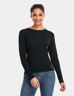 Final Sale - Women's Merino Wool Crew Base Layer