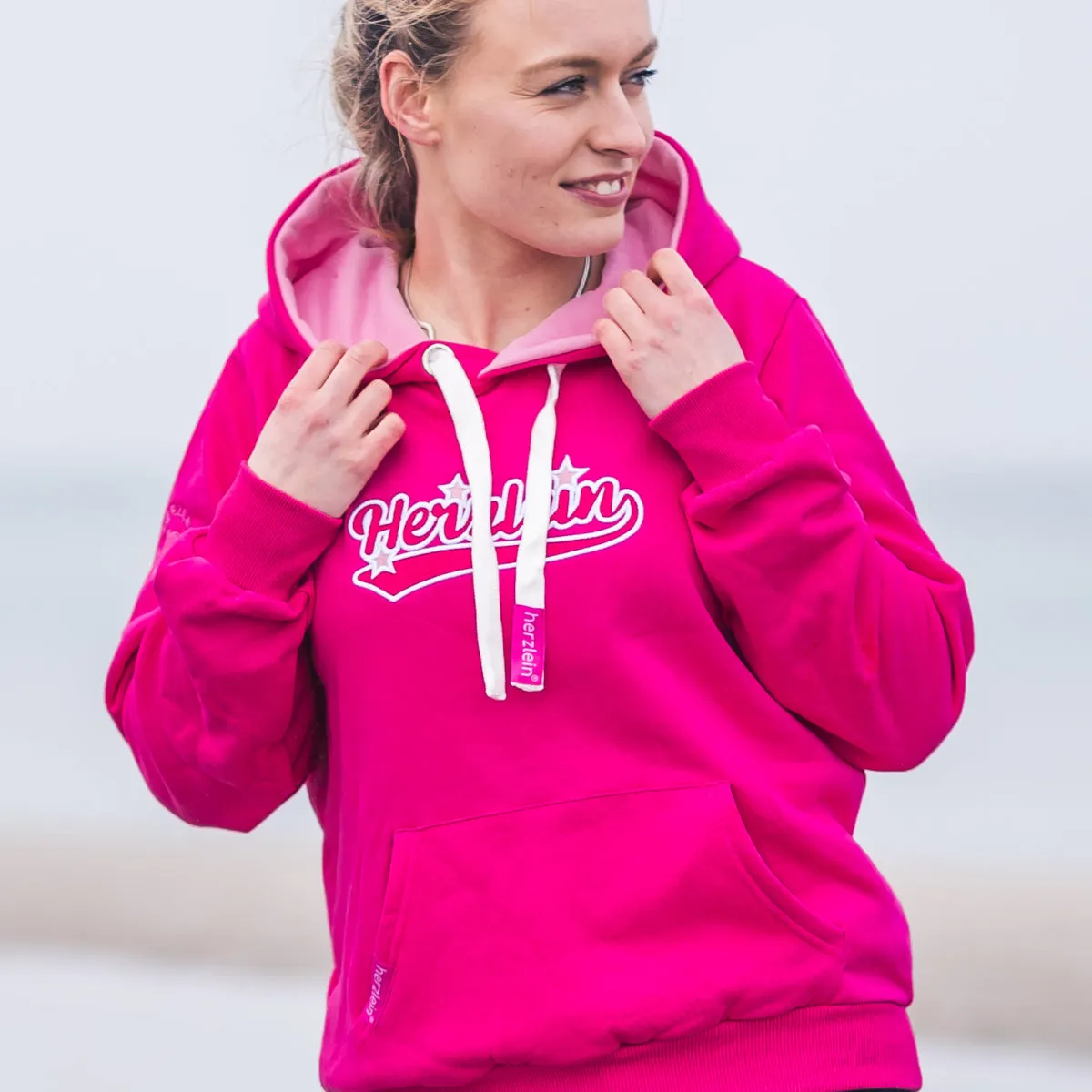 Herzlein® Hoodie in Pink