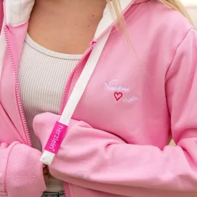 Herzlein® Sweatjacke "Nordsee Liebe" in Rosa