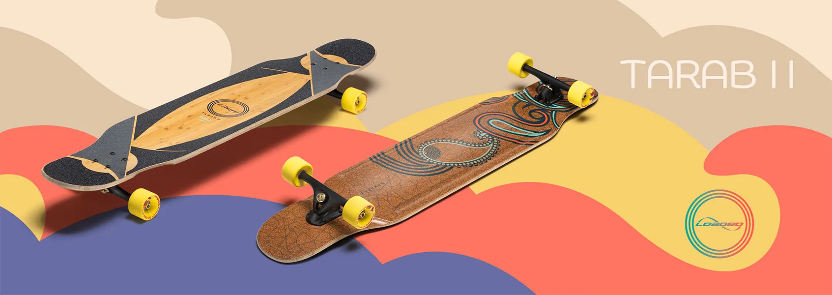 LOADED LONGBOARD DECK TARAB II 47