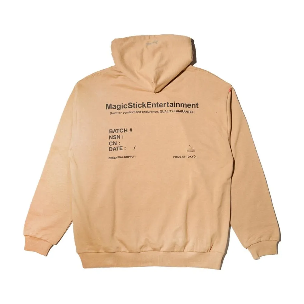 MAGICSTICK MAGIC STICK x ARCHIVAL HOODIE-CREAM