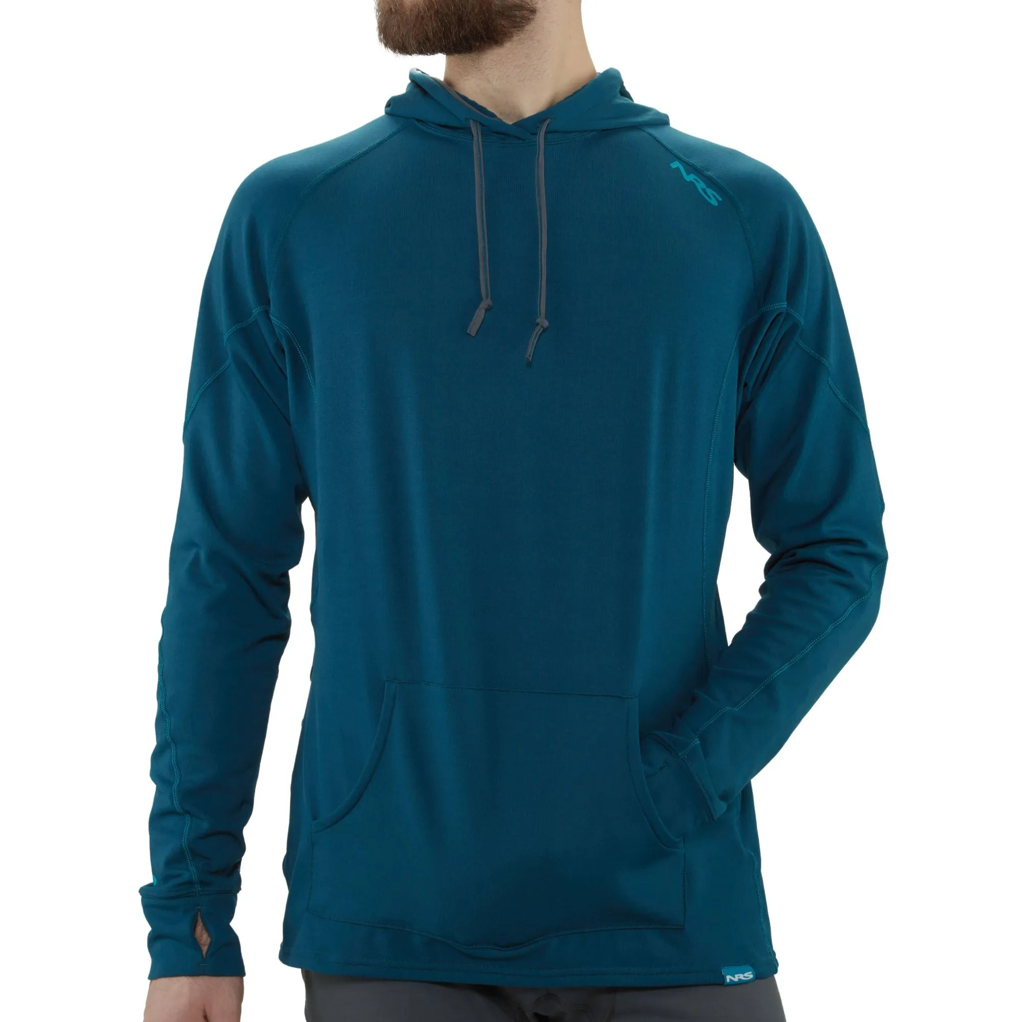 Moški termo hoodie NRS UV50  H2OCore Lightweight Poseidon