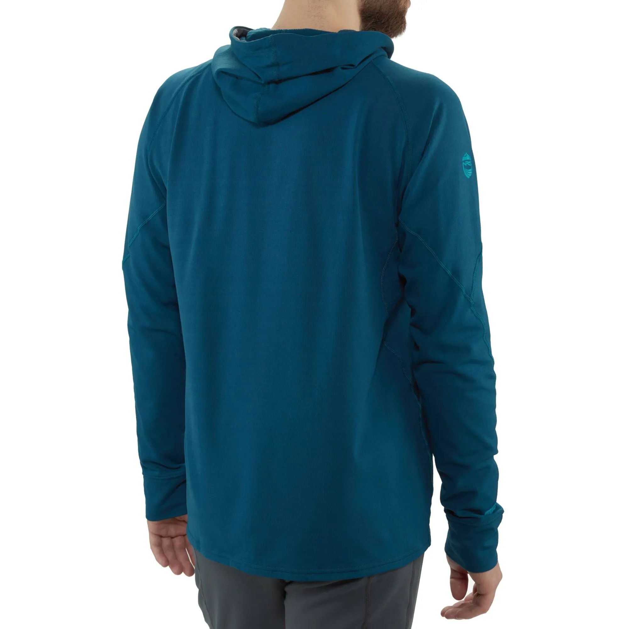 Moški termo hoodie NRS UV50  H2OCore Lightweight Poseidon