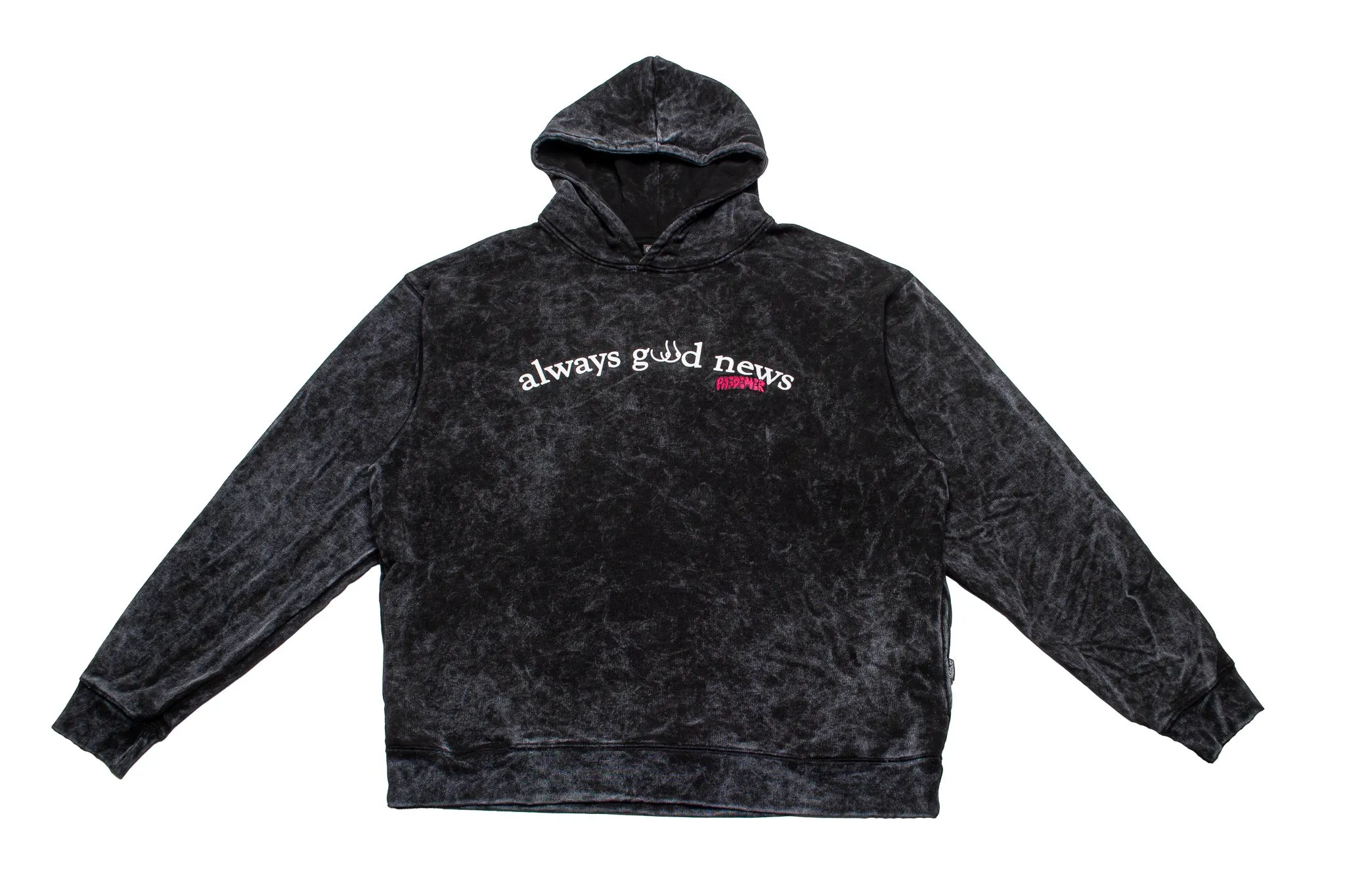 Pas de Mer Always Good News Hoodie "Black"