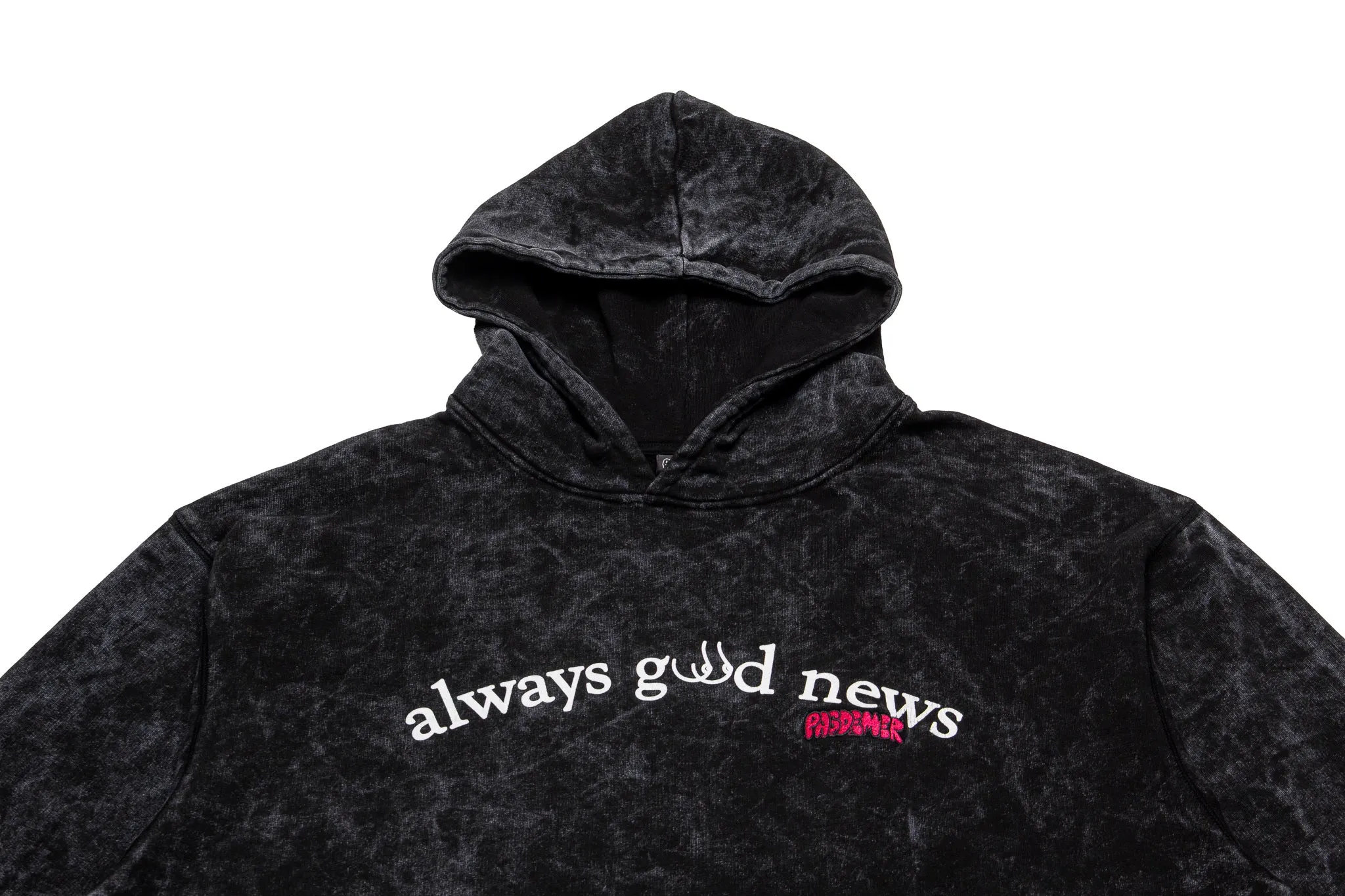 Pas de Mer Always Good News Hoodie "Black"