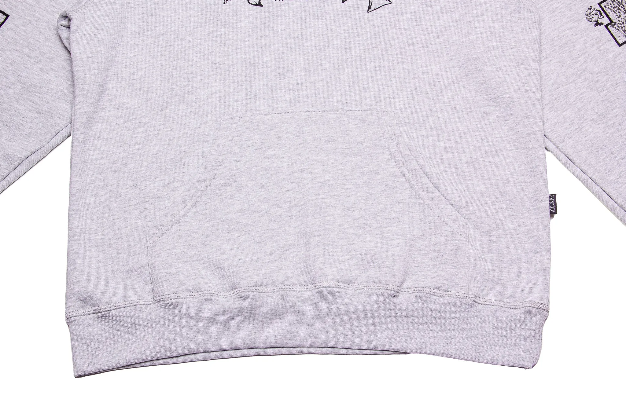 Pas de Mer Wav Hoodie "Melange Grey"