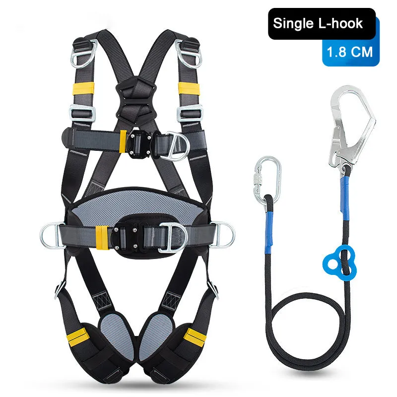 Rock Climbing Gear Rappelling Fire Rescuing Tree Safety Harness