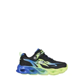 SKECHERS SNEAKERS THERMO-FLASH-HEAT-FLUX 400103L NERO-BLU-LIME